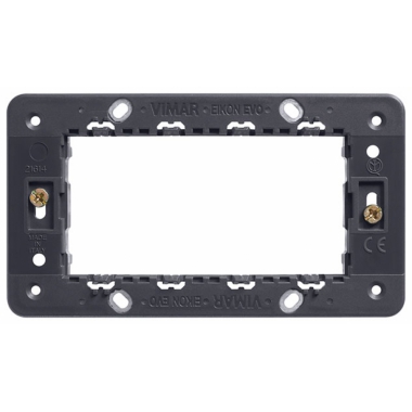 SUPPORTO 4 MODULI CON VITI PER SCATOLE 4 MODULI - VIMAR 21614 product photo Photo 01 3XL