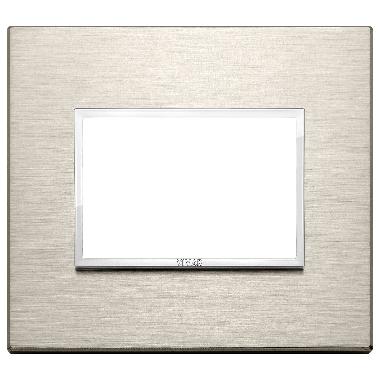 EIKON EVO-PLACCA 3M ALLUM.BRONZO CHIARO - VIMAR 21653.04 - VIMAR 21653.04 - VIMAR 21653.04 product photo Photo 01 3XL