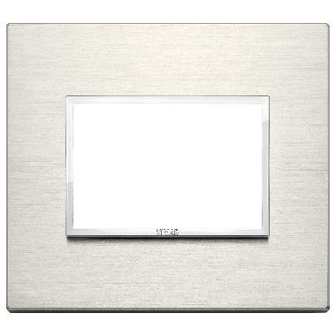 EIKON EVO-PLACCA 3M ALLUM.TITANIO - VIMAR 21653.08 - VIMAR 21653.08 product photo Photo 01 3XL