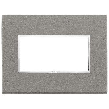 PLACCA 4M QUARZITE GRIGIA - VIMAR 21654.53 - VIMAR 21654.53 product photo Photo 01 3XL