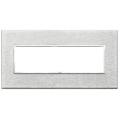 EIKON EVO-PLACCA 7M ALLUMINIO GRIGIO NEXT - VIMAR 21657.02 - VIMAR 21657.02 product photo Photo 01 3XL