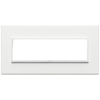 EIKON EVO-PLACCA 7M ALLUMINIO BIANCO TOTALE - VIMAR 21657.17 - VIMAR 21657.17 product photo Photo 01 3XL