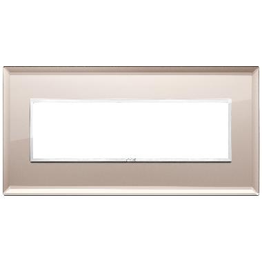 EIKON EVO-PLACCA 7M CRISTALLO SPECCHIO BRONZATO - VIMAR 21657.75 - VIMAR 21657.75 product photo Photo 01 3XL