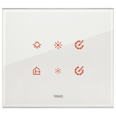 EIKON TACTIL-PLACCA 3M CRISTALLO BIANCO DIAMANTE - VIMAR 21663.70 - VIMAR 21663.70 - VIMAR 21663.70 product photo Photo 01 3XL