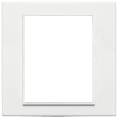 EIKON EVO-PLACCA 8M ALLUMINIO BIANCO TOTALE - VIMAR 21668.17 - VIMAR 21668.17 product photo Photo 01 3XL