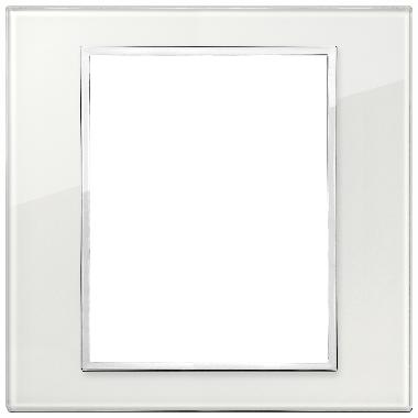 EIKON EVO-PLACCA 8M CRISTALLO BIANCO DIAMANTE - VIMAR 21668.70 - VIMAR 21668.70 - VIMAR 21668.70 product photo Photo 01 3XL