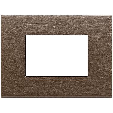 PLACCA 3M BRONZO SCURO SPAZZOLATO - VIMAR 22653.12 - VIMAR 22653.12 product photo Photo 01 3XL