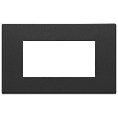 EIKON PLACCA 4M GRIGIO ANTRACITE - VIMAR 22654.03 - VIMAR 22654.03 product photo Photo 01 3XL