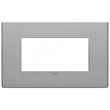 PLACCA 4 MODULI, METALLO BASE, NEXT - VIMAR 22654.02 product photo Photo 01 3XL