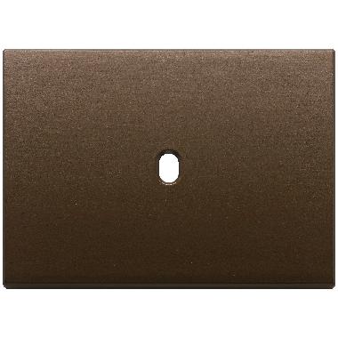 PLACCA 3MX1 VINTAGE BRONZO SCURO SPAZZ. - VIMAR 22673.1.12 - VIMAR 22673.1.12 product photo Photo 01 3XL