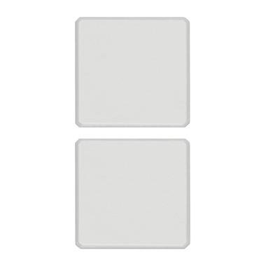 DUE TASTI FLAT NO SIMBOLI BIANCO - VIMAR 22751.0.01 - VIMAR 22751.0.01 product photo Photo 01 3XL