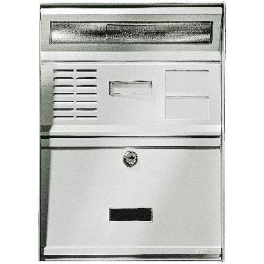 TARGA PORTALETTERE 1 PULSANTE ALLUMINIO - VIMAR 2550/301 - VIMAR 2550/301 - VIMAR 2550/301 product photo Photo 01 3XL