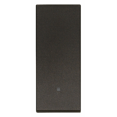 INTERRUTTORE 1P 10AX ALLINEATO NERO - VIMAR 30000.G product photo Photo 01 3XL