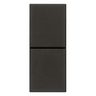 DUE PULSANTI INDIP. NO+NO 10A NERO - VIMAR 30066.G product photo Photo 01 3XL