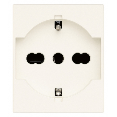 PRESA 2P+T 16A P40 UNIVERSALE BIANCO - VIMAR 30210.B product photo Photo 01 3XL