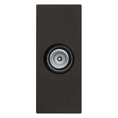 PRESA TV-RD-SAT PASSANTE NERO - VIMAR 30300.10G product photo Photo 01 3XL