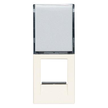 ADATTATORE PORTELLO KEYSTONE BIANCO - VIMAR 30339.CB - VIMAR 30339.CB product photo Photo 01 3XL