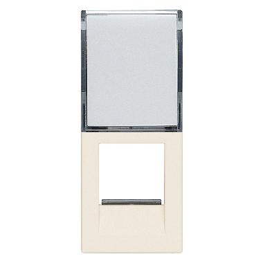 ADATTATORE PORTELLO KEYSTONE CANAPA - VIMAR 30339.CC - VIMAR 30339.CC product photo Photo 01 3XL