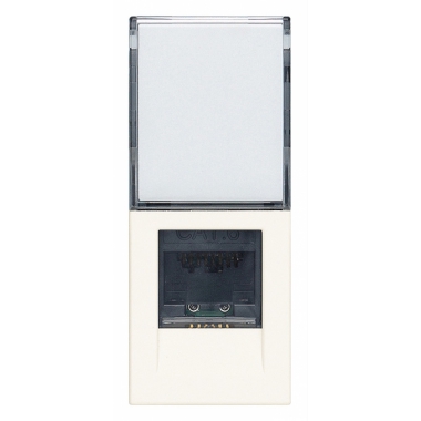 PRESA RJ45 NETSAFE CAT6 UTP BIANCO - VIMAR 30339.13B product photo Photo 01 3XL