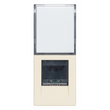 PRESA RJ45 NETSAFE CAT6 UTP CANAPA - VIMAR 30339.13C product photo Photo 01 3XL