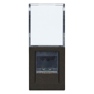 PRESA RJ45 NETSAFE CAT6 UTP NERO - VIMAR 30339.13G product photo Photo 01 3XL