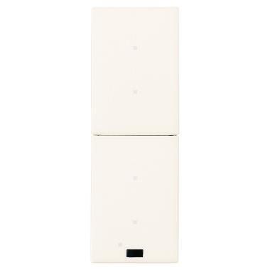 COMANDO DOPPIO XT BY-ME ADVANCED 1M B.CO - VIMAR 32024.B product photo Photo 01 3XL