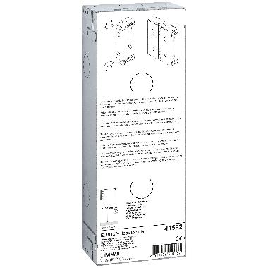 SCATOLA INCASSO PER PATAVIUM E STEELY 2M - VIMAR 41592 - VIMAR 41592 - VIMAR 41592 product photo Photo 01 3XL