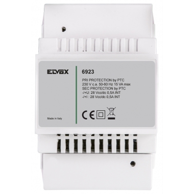 ALIMENTATORE2 FILI IN CUST.4 MODULI 230V 15VA - VIMAR 6923 product photo Photo 02 3XL