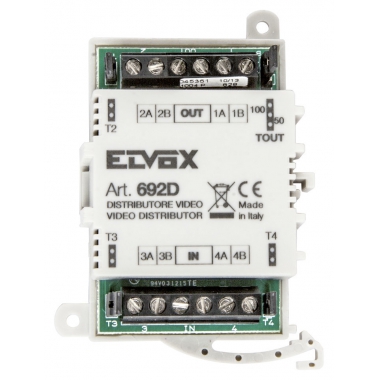 DISTRIBUTORE VIDEO PASSIVO AL PIANO - VIMAR 692D product photo Photo 01 3XL