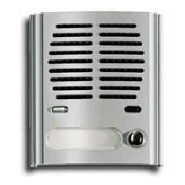 GALILEO MOD.X P.EST.AUDIO C/1 PULS.GRIGIO LUCE - VIMAR 8011 - VIMAR 8011 product photo Photo 01 3XL