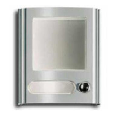 GALILEO MOD.1 PULS.C/TARGA PORTANUM.ILLUMIN.LED - VIMAR 80N1 product photo Photo 01 3XL