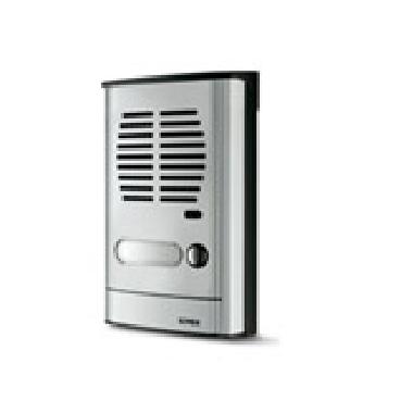 PLACCA AUDIO PARETE 1 PULSANTE GRIGIO LUCE - VIMAR 88T1 product photo Photo 01 3XL