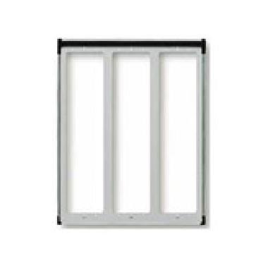 Elvox Cornice per 9 moduli 3x3 grigio luce - VIMAR 9233 product photo Photo 01 3XL