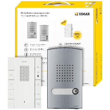 KIT CITOFONICO MONOF. VOXIE 40547+40141 - VIMAR K40547.E - VIMAR K40547.E product photo Photo 01 3XL