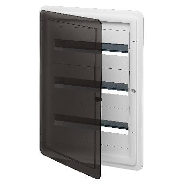 CENTRALINO INCASSO 54M ESTET.PORTELLA FUMEE IP40 - VIMAR V53154 - VIMAR V53154 - VIMAR V53154 product photo Photo 01 3XL