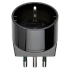 ADATTATORE PRESA SHUKO TEDESCA SPINA 16A S11 + P30 NERO - VIMAR 00302 product photo