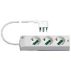 PRESA MULT. 3P30+S17 90° BIANCO - VIMAR 00413.CC.B - VIMAR 00413.CC.B product photo