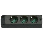 Spine e prese Presa mult. 3P30 nero - VIMAR 00413.NC product photo