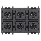 COMANDO KNX FLAT 6 PULSANTI 3M - VIMAR 01585.AX product photo