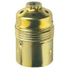 PORTALAMPADA E27 METALLO COLOR OTTONE M10X1 - VIMAR 02141 product photo