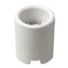 PORTALAMPADA E14 PORCELLANA BIANCO - VIMAR 02195 product photo