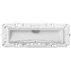 LAMPADA EMERGENZA LED PER SEIRE ARKE'/PLANA 230V 7 MODULI - VIMAR 02660.1 product photo