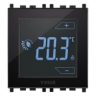 TERMOSTATO TOUCH 2M 120-230V NERO - VIMAR 02950 product photo