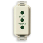 PRESA SICURY 2P+T 10A P11 SERIE 8000 STANDARD ITALIANO TIPO P11 - VIMAR 08140 product photo