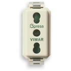 PRESA BIPASSO 2P+T 16A P17/11 SERIE 8000 - VIMAR 08145 product photo