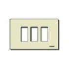 PLACCA 3F SCATTO RESINA AVORIO - VIMAR 08637.A product photo