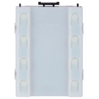 UNITÀ 2F+ SUPPLEMENTARE LED BIANCO 4 PULSANTI - VIMAR 12TS.B product photo