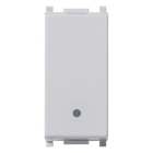 INTERRUTTORE VIMAR PLANA SILVER 1P 10AX - VIMAR 14000.SL product photo