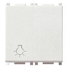 PLANA-PULS.1P NO 10A SIMB.LUCE 2M ILL.BIANCO - VIMAR 14008.2.L - VIMAR 14008.2.L product photo