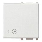 TASTO 2 MODULI SIMBOLO CHIAVE BIANCO - VIMAR 14022.P product photo
